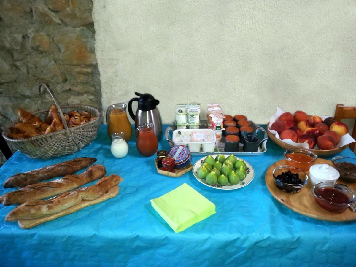 Le Mas De La Colombe Grospierres Esterno foto